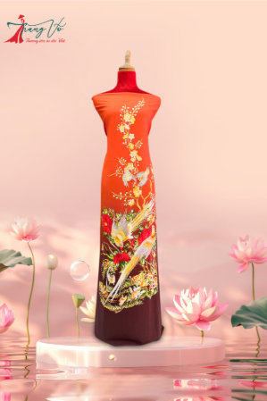 Sự Kết Hợp Giữa Truyền Thống Và Hiện Đại Trong Tà Áo Dài In | Áo Dài Trang Võ